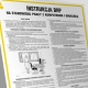 Tabliczka znak TDC Instrukcja postępowania na stanowisku pracy z komputerem i drukarką