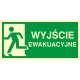 Tabliczka znak TDC Kierunek do wyjścia ewakuacyjnego – w lewo 2