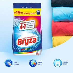 Proszek do prania BRYZA 4w1 kolor, 5,85 kg, 90 prań-267112