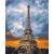 Malowanie po numerach BRUSHME 40x50 cm żelazna dama Paryża 1 szt.-267454