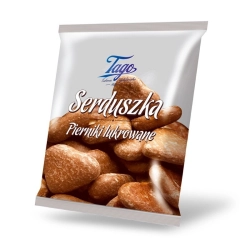 Ciastka TAGO pierniki serduszka w lukrze 160g.