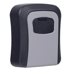 Szafka na klucze DONAU TECH skrytka 115x95x40 mm - czarno-srebrna-268349