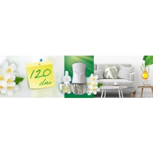 Odświeżacz powietrza AIR WICK elektryczny urządzenie z wkładem 19ml. - białe kwiaty-268365