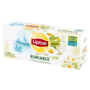 Herbata LIPTON ziołowa rumianek z trawą cytrynową 20 torebek-268391