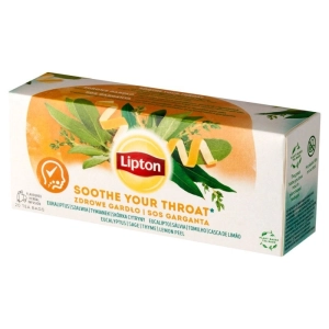 Herbata LIPTON ziołowa zdrowe gardło 20 torebek-268397