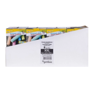 Kreda chodnikowa GIMBOO XXL w kartonowym pudełku 20 szt. mix kolorów-268558