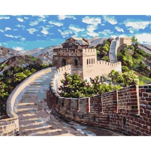 Malowanie po numerach BRUSHME 40x50 cm Wielki Mur Chiński 1 szt.-268568