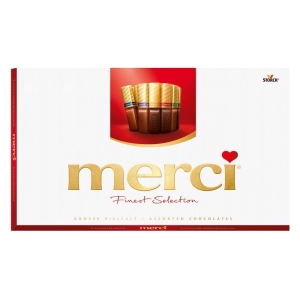 Czekoladki bombonierka MERCI 400g.