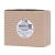 Świeca sojowa DONAU HOME w szarym szkle drewniana pokrywa i knot Nature's Harmony 200g-268296