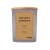 Świeca sojowa DONAU HOME w szarym szkle drewniana pokrywa i knot Nature's Harmony 200g