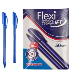Długopis PENMATE Flexi TRIO JET OPAK.50 - niebieski TT7530