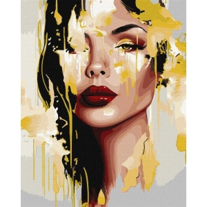 Malowanie po numerach IDEYKA 40x50 cm metallic nieziemskie piękno 1 szt. w pudełku