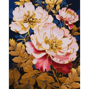 Malowanie po numerach IDEYKA 40x50 cm metallic różowa symfonia 1 szt. w pudełku