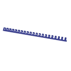 Grzbiety do bindowania OFFICE PRODUCTS A4 14mm (125 kartek) 100 szt. niebieskie-625517