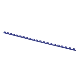Grzbiety do bindowania OFFICE PRODUCTS A4 6mm (25 kartek) 100 szt. niebieskie-625524