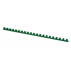 Grzbiety do bindowania OFFICE PRODUCTS A4 10mm (65 kartek) 100 szt. zielone-626245