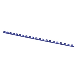 Grzbiety do bindowania OFFICE PRODUCTS A4 8mm (45 kartek) 100 szt. niebieskie-625529