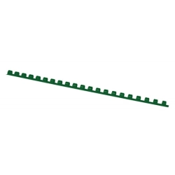 Grzbiety do bindowania OFFICE PRODUCTS A4 8mm (45 kartek) 100 szt. zielone-626244