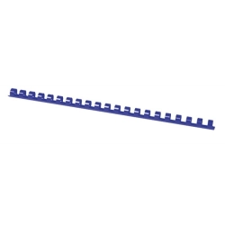 Grzbiety do bindowania OFFICE PRODUCTS A4 12mm (95 kartek) 100 szt. niebieskie-625511