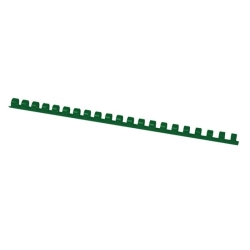 Grzbiety do bindowania OFFICE PRODUCTS A4 12mm (95 kartek) 100 szt. zielone-626246