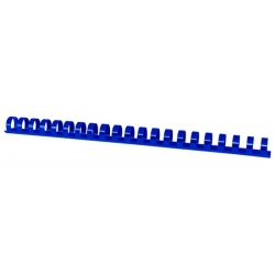Grzbiety do bindowania OFFICE PRODUCTS A4 16mm (145 kartek) 100 szt. niebieskie-626250