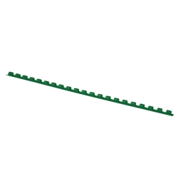 Grzbiety do bindowania OFFICE PRODUCTS A4 6mm (25 kartek) 100 szt.zielone-626243