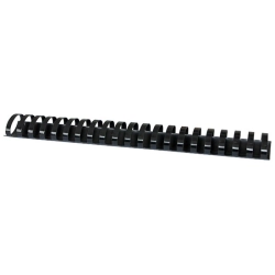 Grzbiety do bindowania OFFICE PRODUCTS A4 38mm (350 kartek) 50 szt. czarne-626273