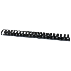 Grzbiety do bindowania OFFICE PRODUCTS A4 45mm (440 kartek) 50 szt. czarne-626277
