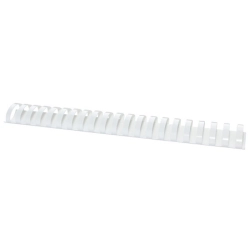 Grzbiety do bindowania OFFICE PRODUCTS A4 38mm (350 kartek) 50 szt. białe-626272