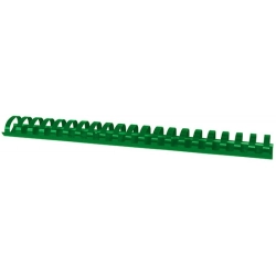 Grzbiety do bindowania OFFICE PRODUCTS A4 32mm (300 kartek) 50 szt. zielone-626271