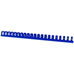 Grzbiety do bindowania OFFICE PRODUCTS A4 22mm (210 kartek) 50 szt. niebieskie-626258