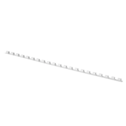 Grzbiety do bindowania OFFICE PRODUCTS A4 6mm (25 kartek) 100 szt. białe-625519