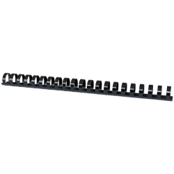 Grzbiety do bindowania OFFICE PRODUCTS A4 22mm (210 kartek) 50 szt. czarne-626257