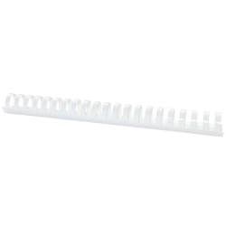 Grzbiety do bindowania OFFICE PRODUCTS A4 28,5mm (270 kartek) 50 szt. białe-626264