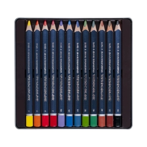 Kredki KOH-I-NOOR TrioColor op.12 metalowe opakowanie 3162-270240