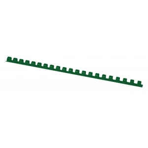 Grzbiety do bindowania OFFICE PRODUCTS A4 10mm (65 kartek) 100 szt. zielone-626245