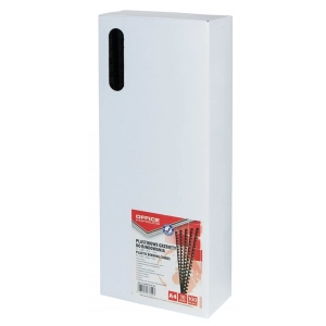 Grzbiety do bindowania OFFICE PRODUCTS A4 10mm op.100 - czarne-270275