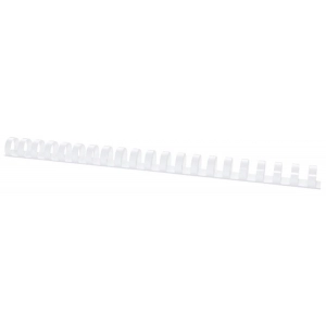 Grzbiety do bindowania OFFICE PRODUCTS A4 19mm (165 kartek) 100 szt. białe-626252