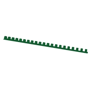 Grzbiety do bindowania OFFICE PRODUCTS A4 12mm (95 kartek) 100 szt. zielone-626246