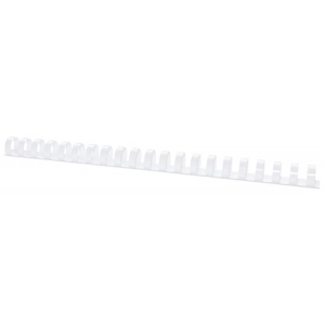 Grzbiety do bindowania OFFICE PRODUCTS A4 16mm (145 kartek) 100 szt. białe-626248
