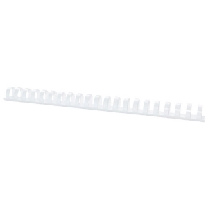 Grzbiety do bindowania OFFICE PRODUCTS A4 22mm (210 kartek) 50 szt. białe-626256