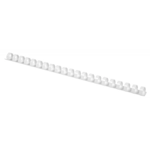 Grzbiety do bindowania OFFICE PRODUCTS A4 10mm (65 kartek) 100 szt. białe-625502