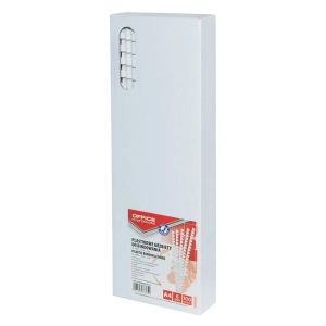 Grzbiety do bindowania OFFICE PRODUCTS A4 6mm op.100 - białe-270315