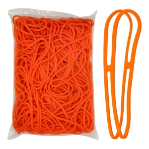 Gumki krzyżowe 160 x 1,5mm op.1kg - pomarańczowe-270349