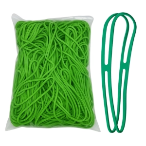 Gumki krzyżowe 160 x 1,5mm op.1kg - zielone-270350