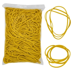 Gumki krzyżowe 160 x 1,5mm op.1kg - żółte-270351
