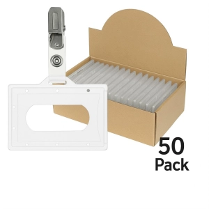 Identyfikator ARGO OPAK.50 holder z metalowym klipsem-270400