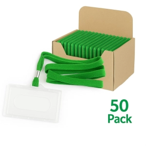 Identyfikator ARGO OPAK.50 holder z taśmą - zieloną-270403