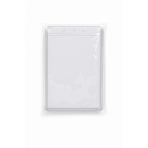 Identyfikator etui z folii PCV PR-20 92x138mm OPAK.50 pionowy okrągły otwór