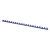 Grzbiety do bindowania OFFICE PRODUCTS A4 10mm (65 kartek) 100 szt. niebieskie-625505